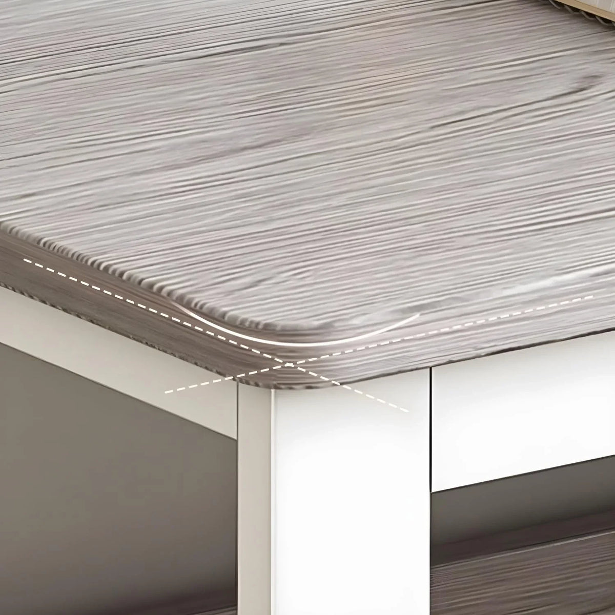 This stylish and modern office desk features an integrated cable management system, a wooden desktop, and a rectangular shape. It comes with three drawers and is ideal for both office and home use. Available in brown, it measures 63 inches in length,