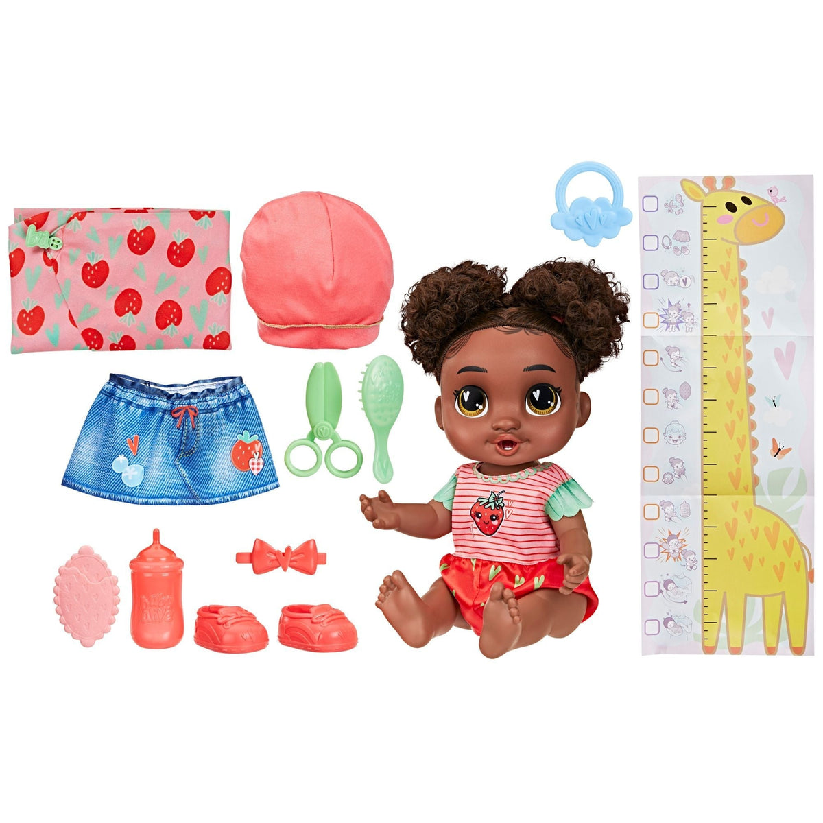 Baby Alive Baby Grows Up Berry Boo Interactive Talking Baby Doll with 75+ Sounds
