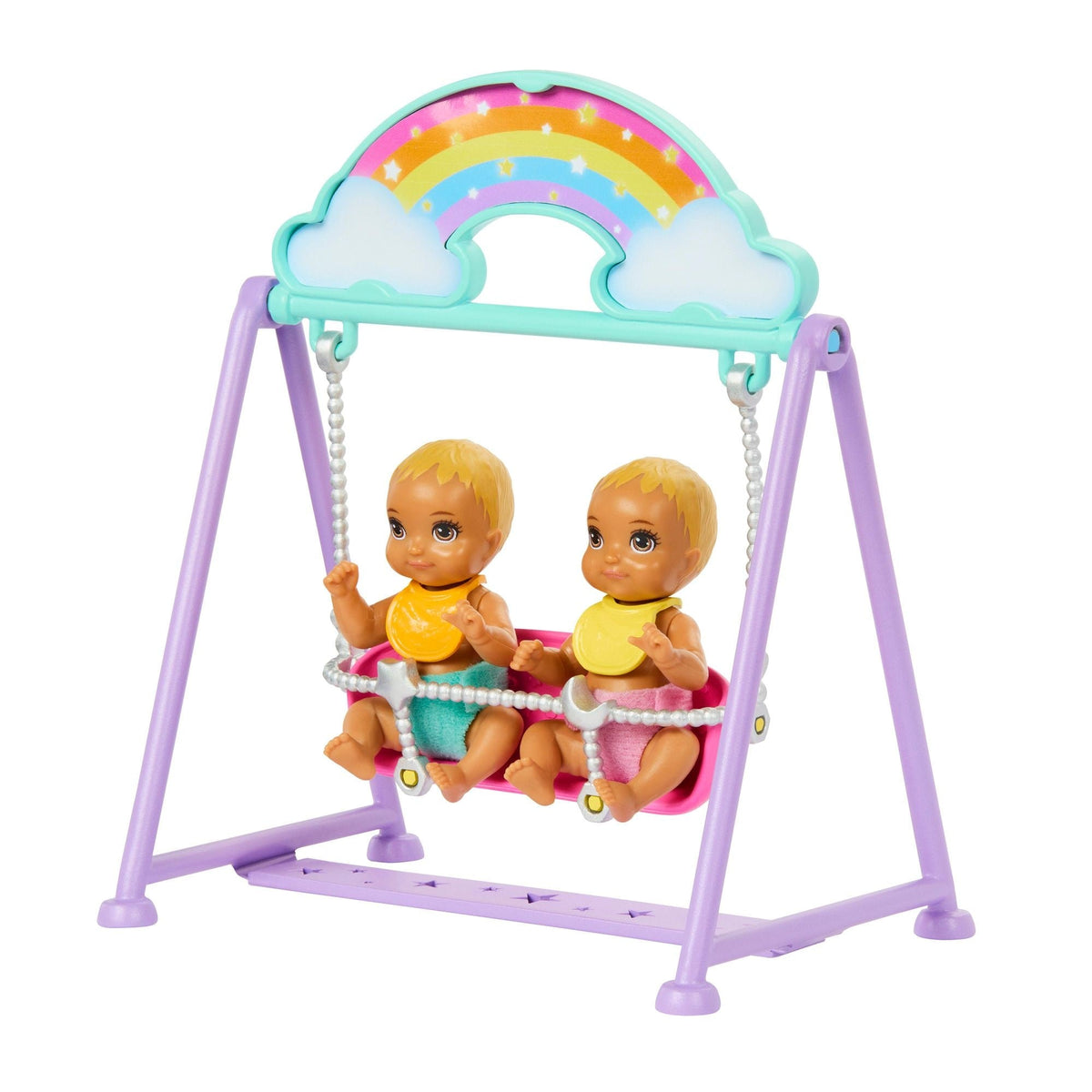 Barbie Skipper Babysitter Twinning Dolls & Toys Nursery Playset, Kids Ages 4+