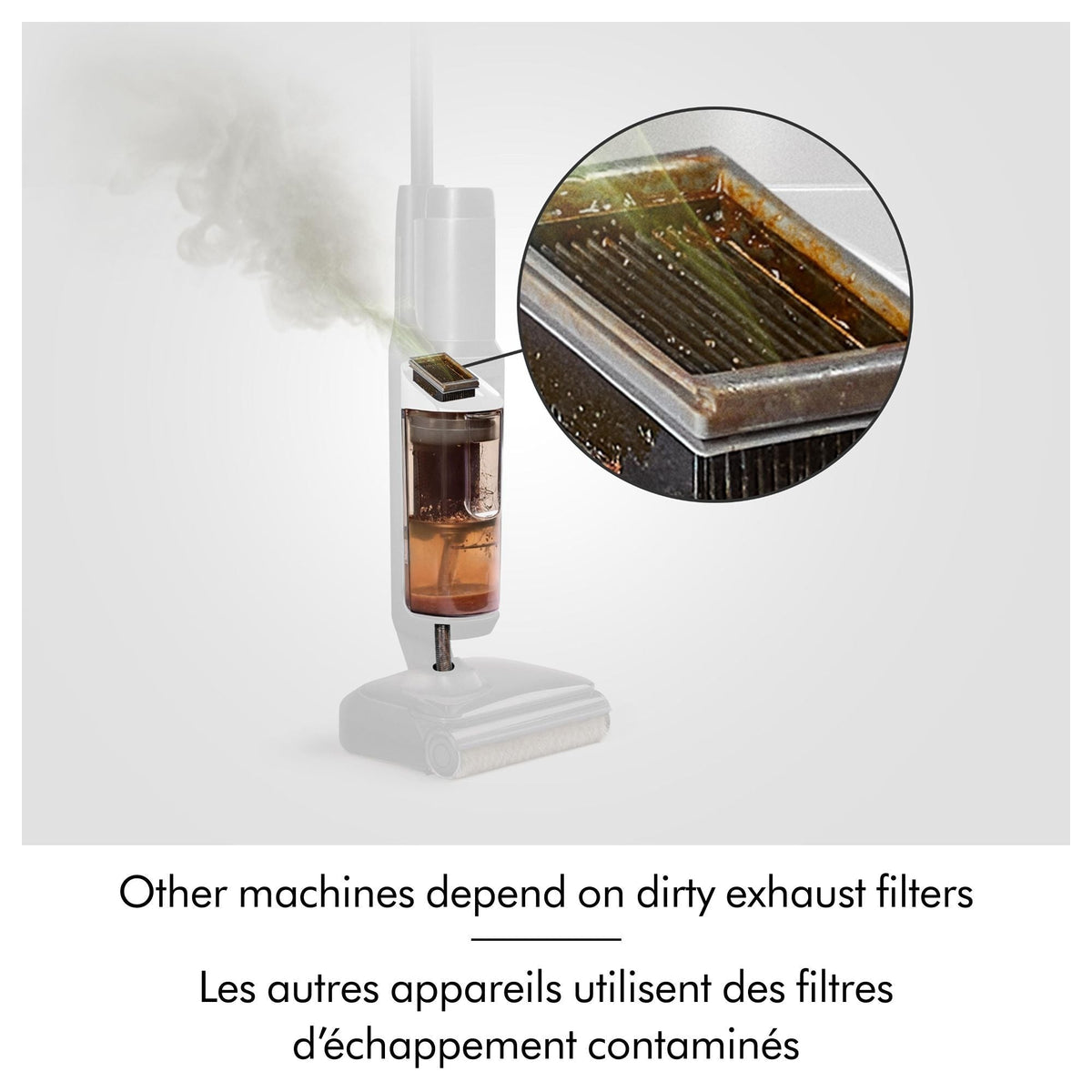Dyson Clean + Wash Hygiene Vacuum Cleaner, Lightweight, Self-Drying Deck