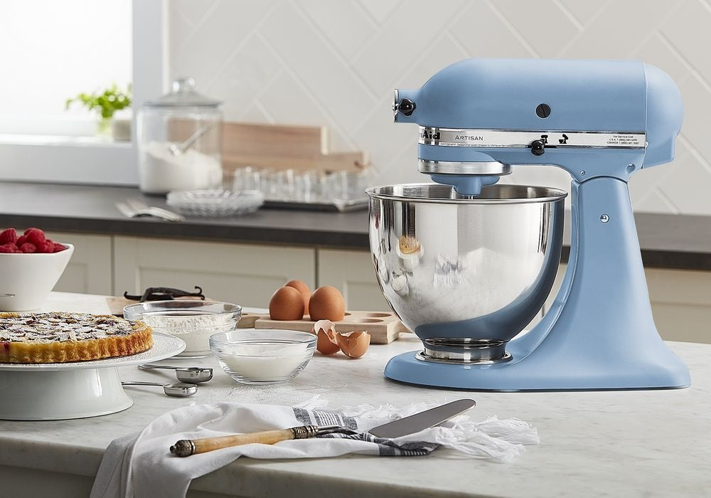 KitchenAid Artisan Series 5-Quart Tilt-Head Stand Mixer, Blue Velvet