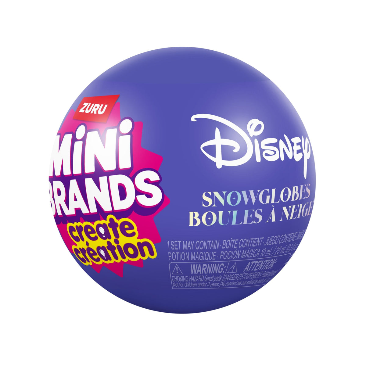 Mini Brands Snow Globes Disney Series 1 Capsule