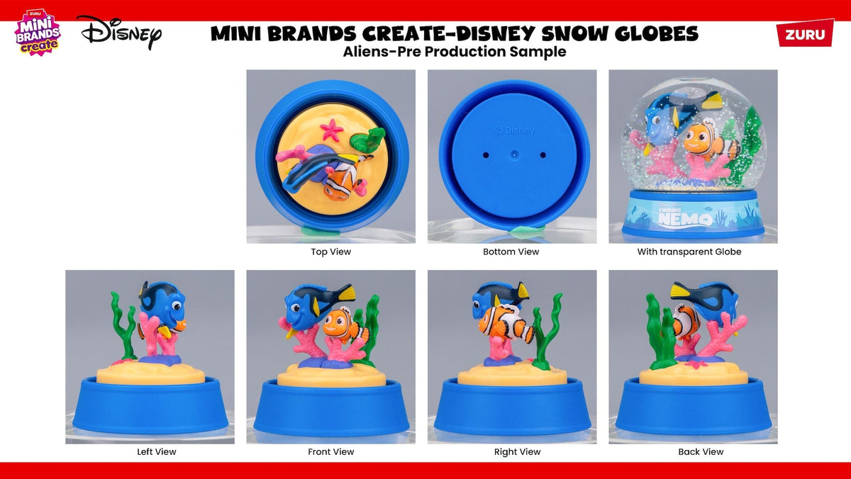 Mini Brands Snow Globes Disney Series 1 Capsule
