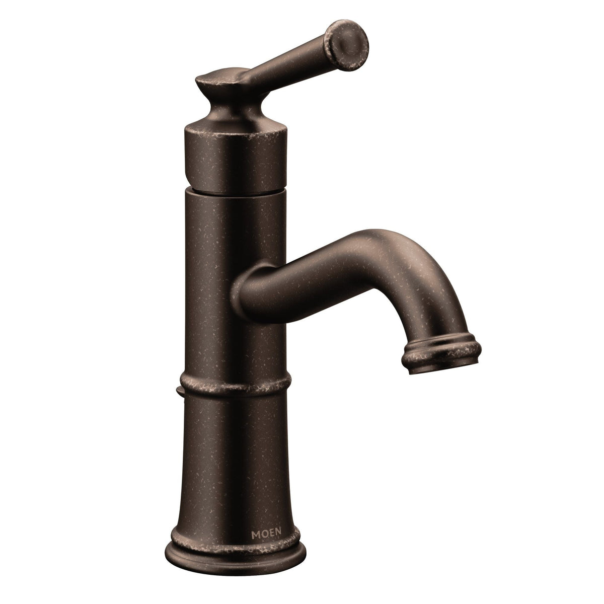 Moen Belfield Single Handle High Arc Single Hole Bathroom Sink Faucet, WaterSense Certified, Oil Rubbed Bronze