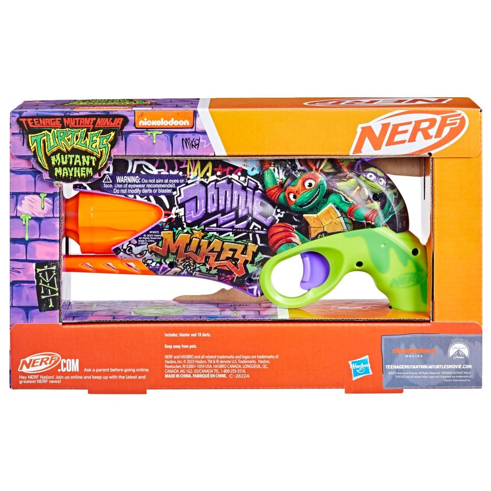 NERF Inked Teenage Mutant Ninja Turtles 5-Dart Blaster