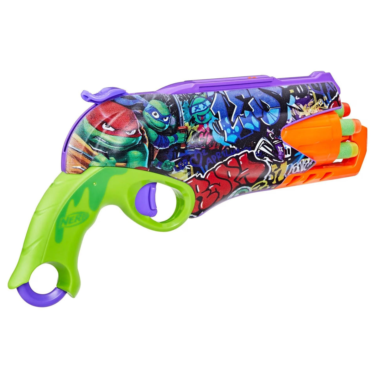 NERF Inked Teenage Mutant Ninja Turtles 5-Dart Blaster