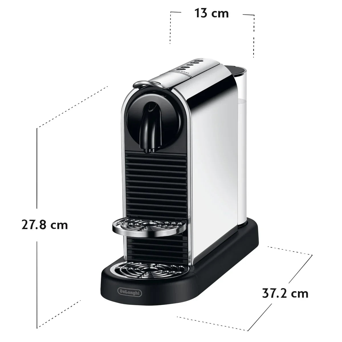Nespresso Citiz Espresso Machine by De'Longhi, Platinum, with $30 Nespresso coffee voucher