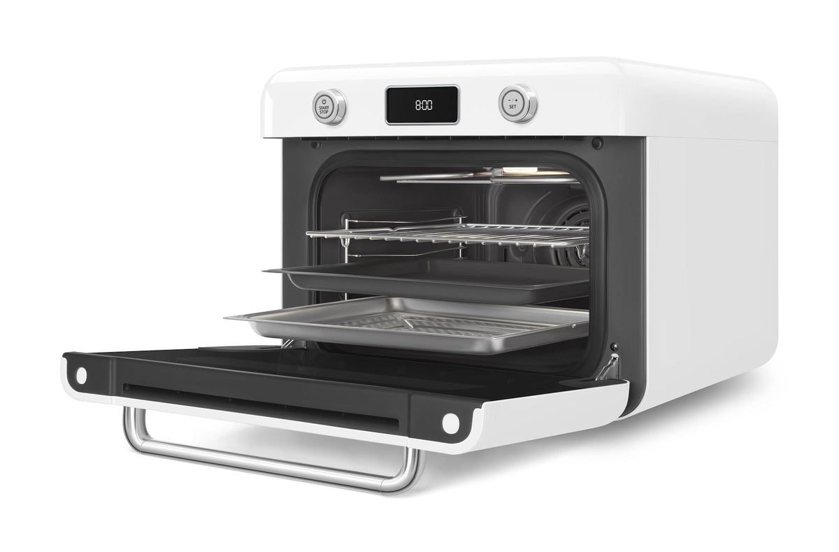 SMEG Combi Multifunction Steam Oven with Airfry, White
