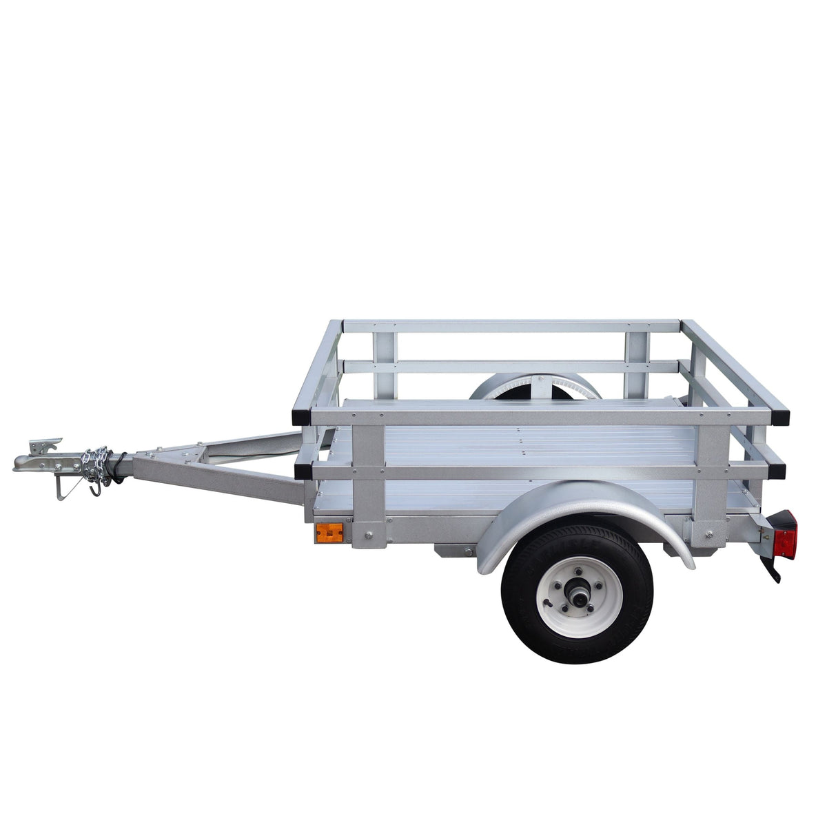 Stirling 4x4-ft Rail Side Galvalume Plus Stirling Kit Trailer