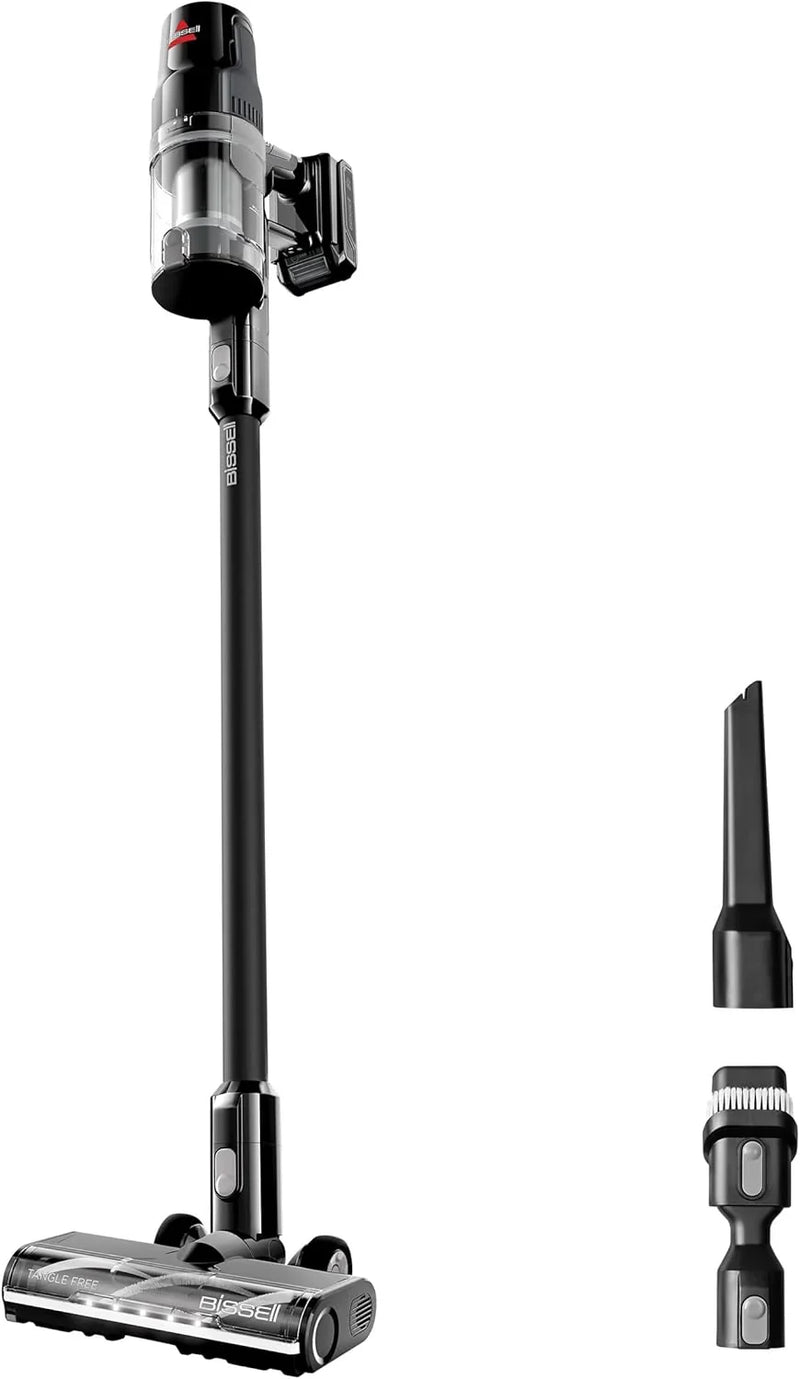 Ultra-lightweight stick-type vacuum cleaner - Bagless portable vacuum cleaner (with gap cleaning tools) - Black C4