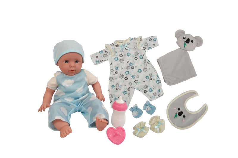 14" Baby Deluxe Set With Crib and Accessories V1