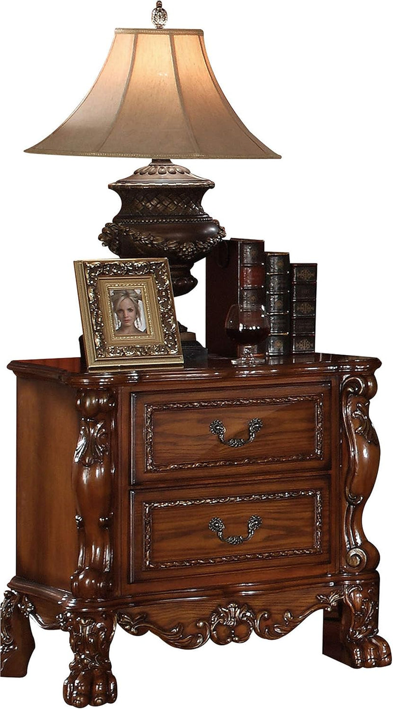 Nightstand - 12143 - Apricot color, length 31.75 inches, width 20 inches, height 30.5 inches C9