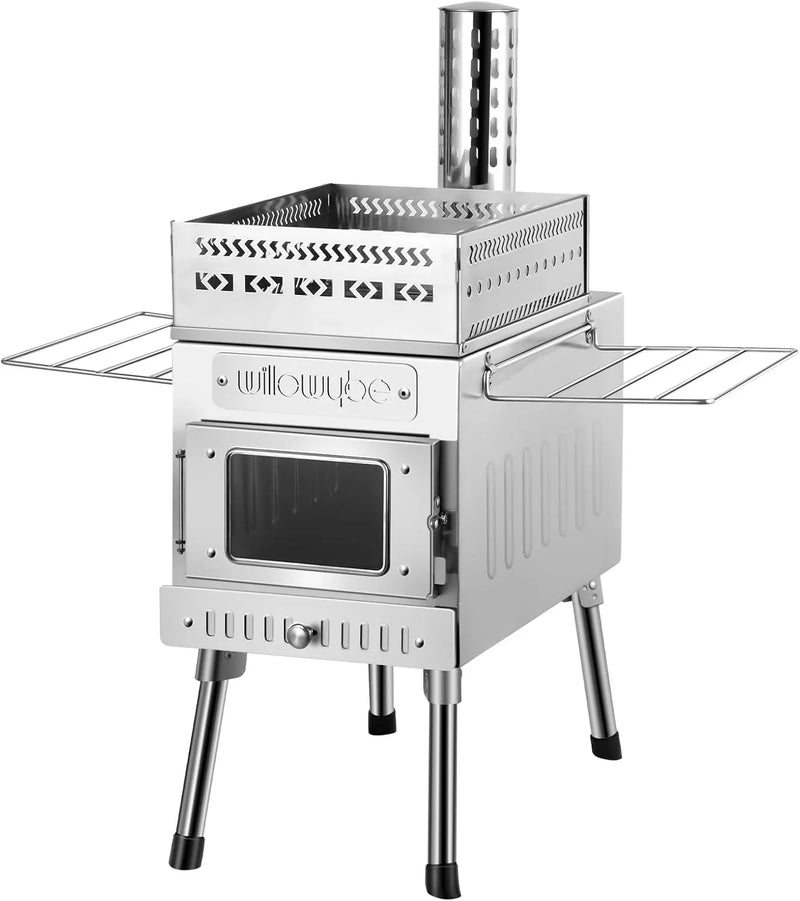 Outdoor sauna hot water tent stove, rocket-type heater, portable camping wood stove, cooking equipment for dry sauna, cooking tools suitable for husbands and friends P9