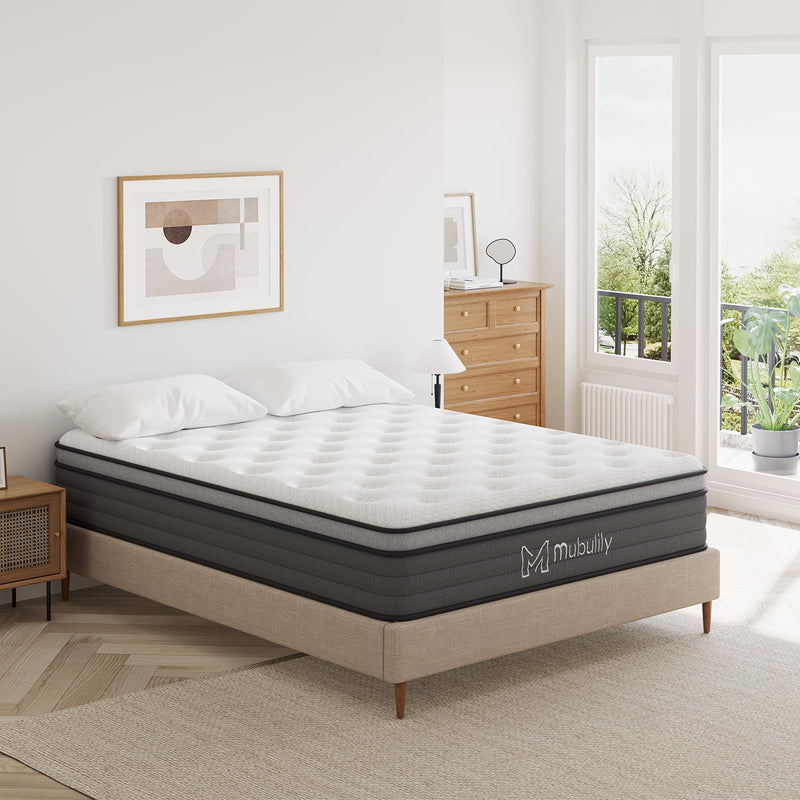 10 Inch Hybrid Mattress in a Box with Gel Memory Foam R8