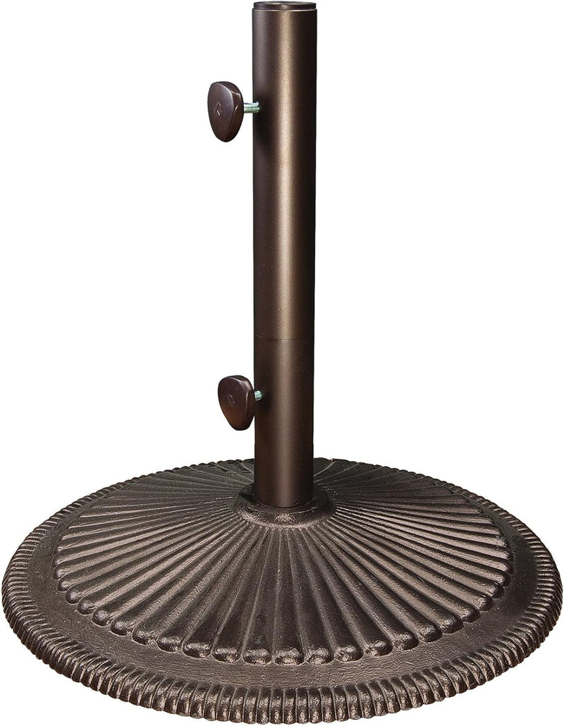 50-pound classic market model sunshade stand (matte black coating) M8