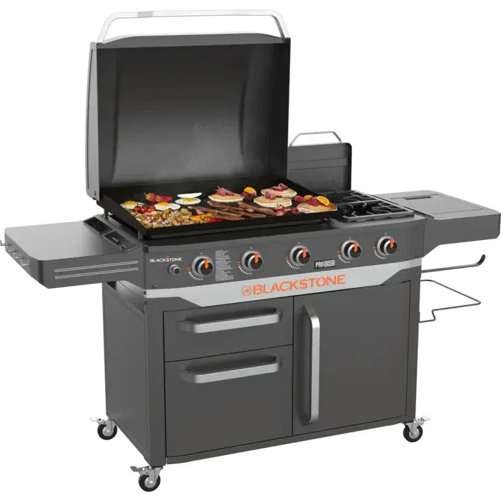 Blackstone ProSeries 5 Burner 28" Propane Griddle with Range Top I6