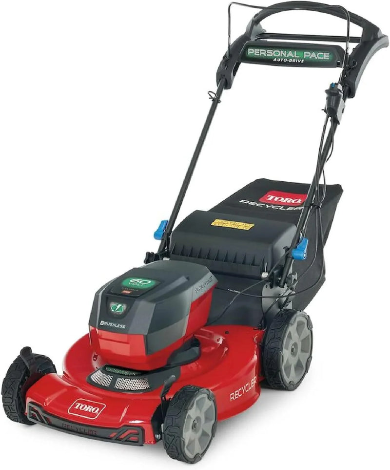 Recycler 21466 22-Inch 60 V Battery Self-Propelled Lawn Mower X1