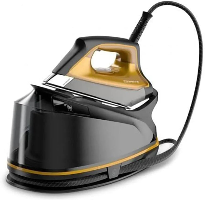 Steam iron, 2200 watts, 1100 milliliters, black/yellow L2