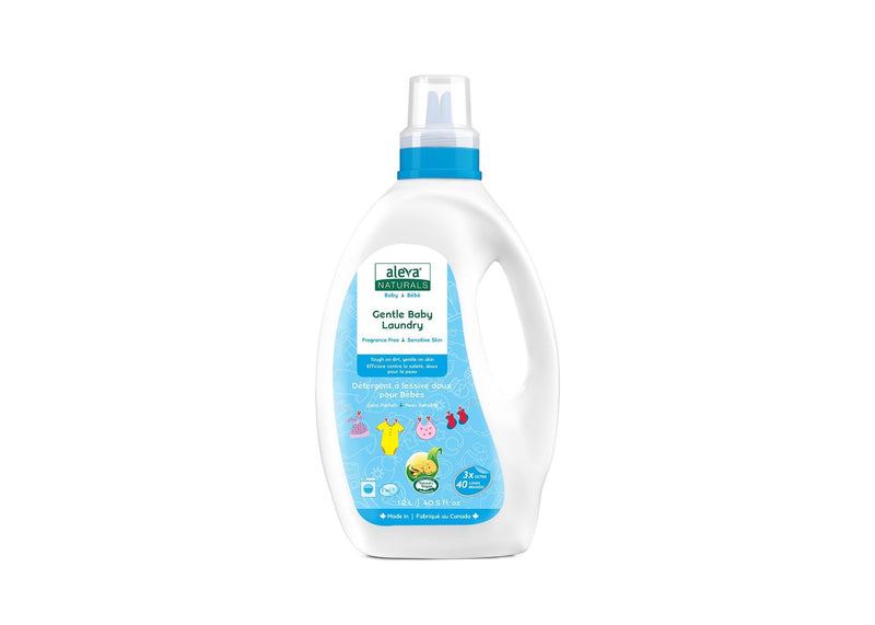 Aleva Naturals Baby Laundry Detergent, Fragrance Free, 1.2L U8