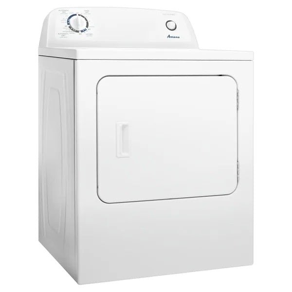 Amana 6.5 cu ft. White Electric Dryer with Automatic Dryness Control A9