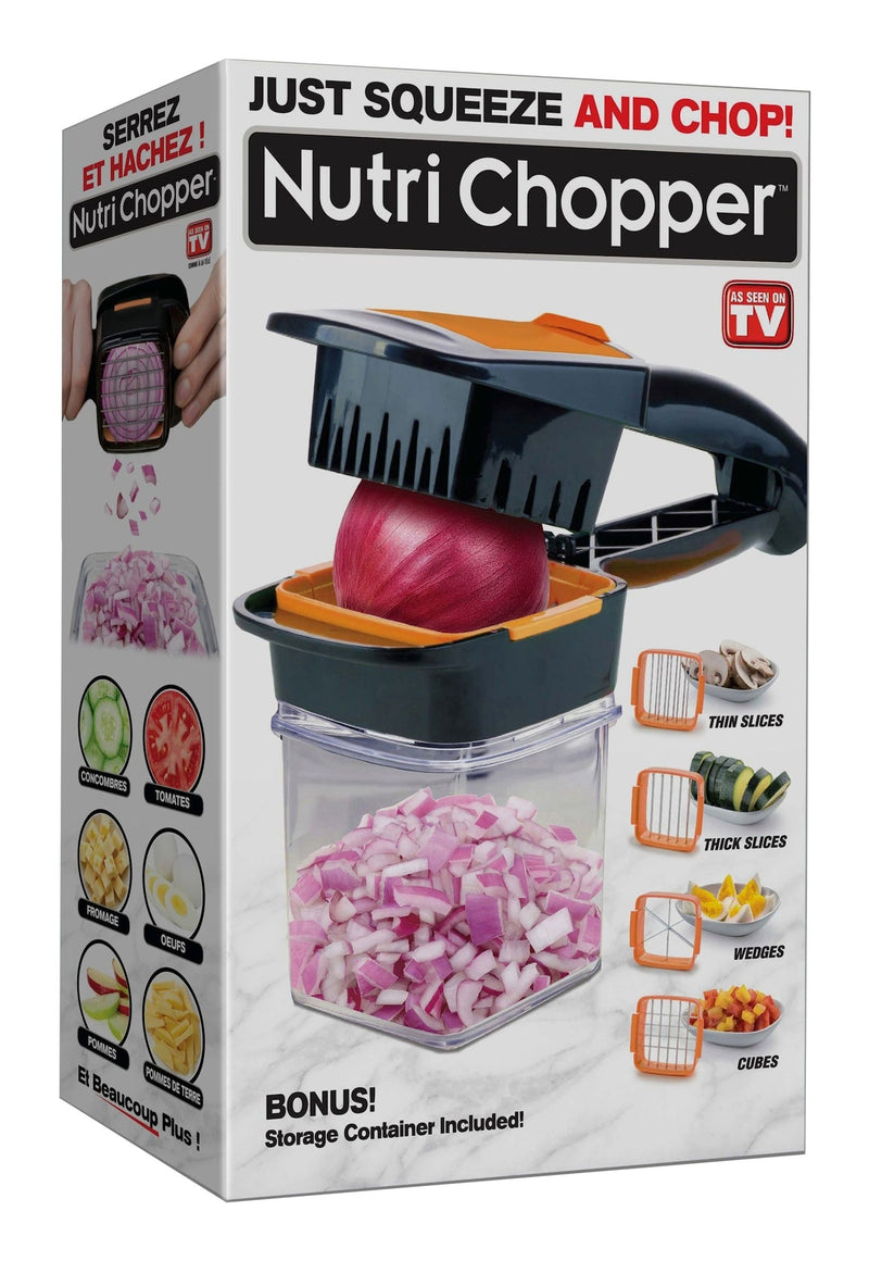 As Seen On TV Nutri Chopper Handheld Kitchen Slicer W4