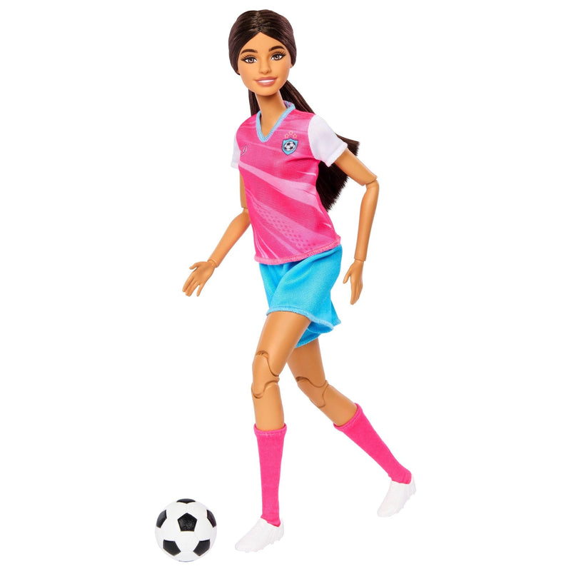 Barbie Career Burst Ball Soccer B7