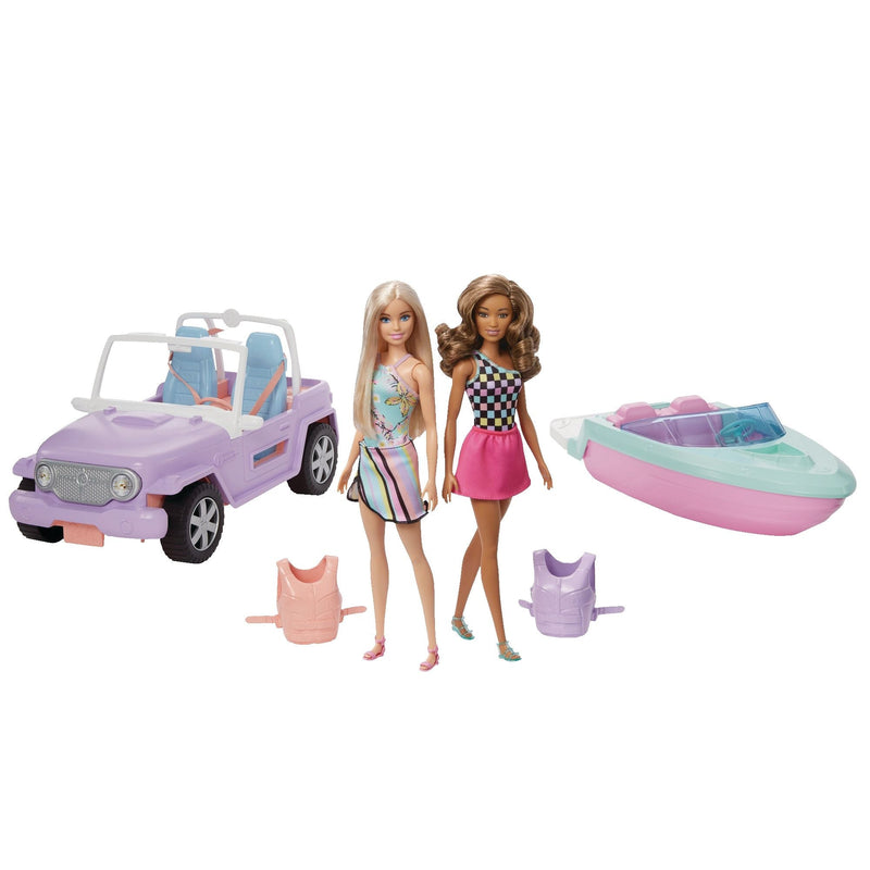 Barbie & Friend Vehicles Buildup Set, Ages 3 to 7 M8