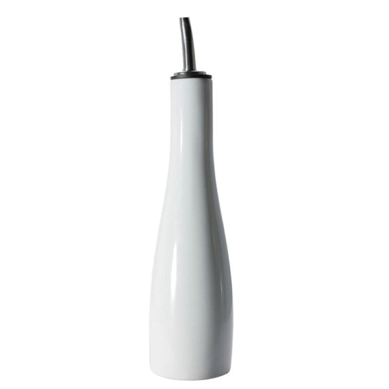 BIA Porcelain Vinegar Bottle with Pouring Spout, 10-oz, White P7
