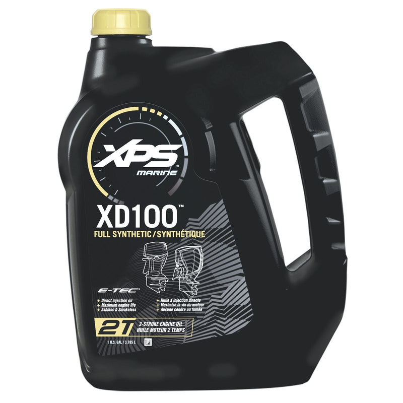 BRP XPS Marine XD100 2-Cycle Full Synthetic Oil, 4-L Y8