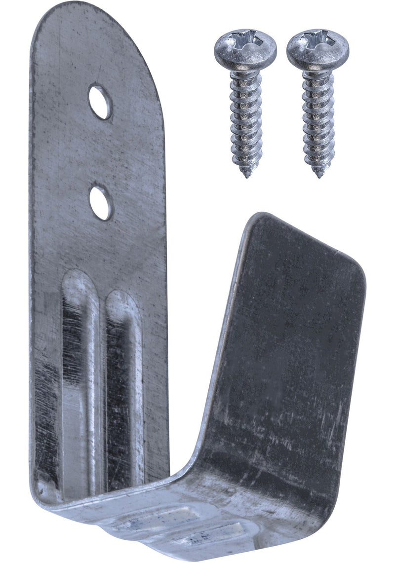 Buildex Square Hooks, Carbon-Steel and Zinc-Plated, 55-lb Capacity, 5-pk B4