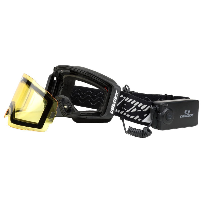CastleX Heated Goggle Replacement Shield, Yellow E2