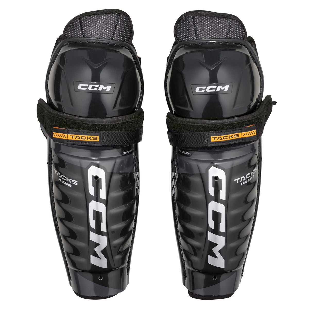 CCM Tacks Prime Hockey Shin Guards, Junior, Assorted Sizes