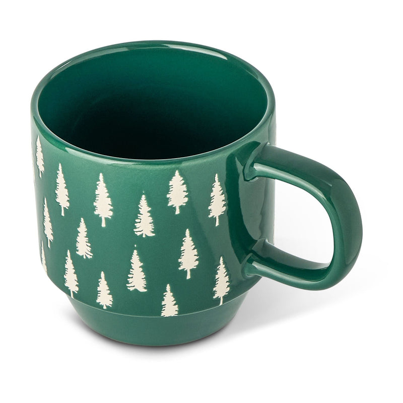 Core Home 12-oz Stackable Mug Set with Metal Stand, 4-pk Z5