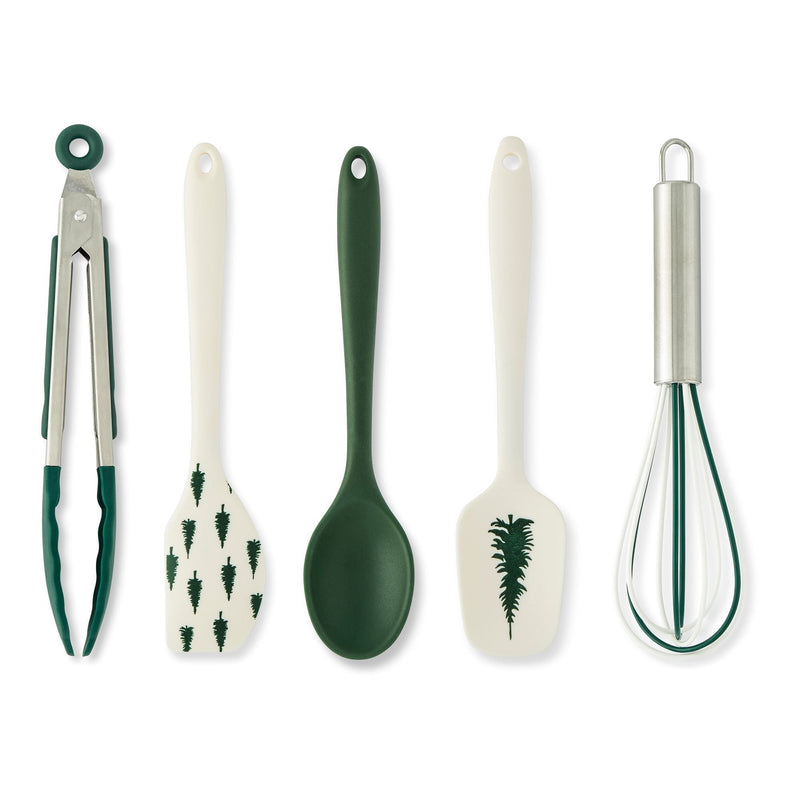 Core Home Evergreen Stain-Resistant Mini Utensils Set, 5-pc X5