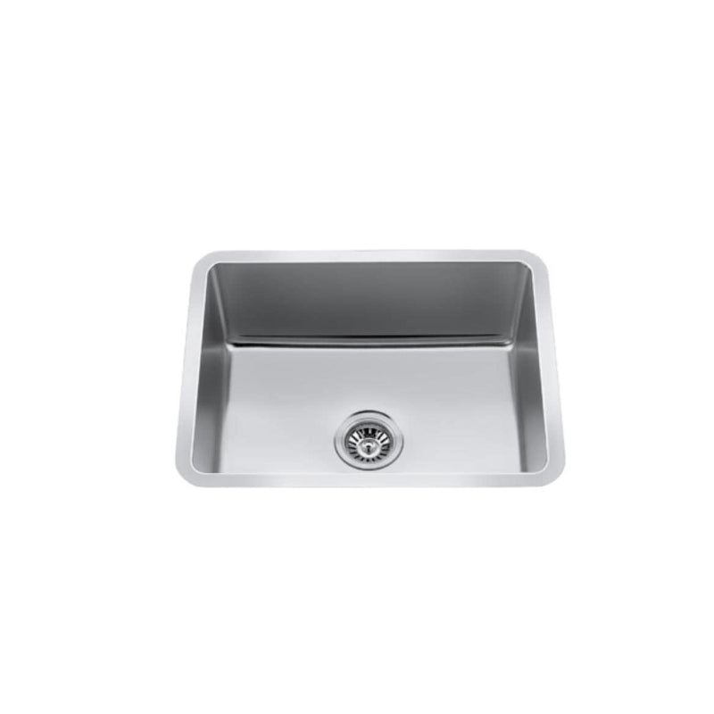 CraftX 23-in Type 304 Stainless Steel UnderMount R20 Sink P6