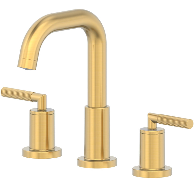Danze Dorian 2-Handle Widespread 8-in Centreset Lavatory/Bathroom Sink Faucet, Brushed Gold T9