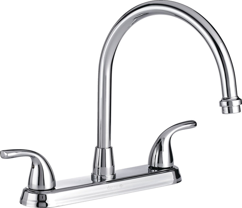 Danze Double Handle High Arc Kitchen Faucet, Chrome C4