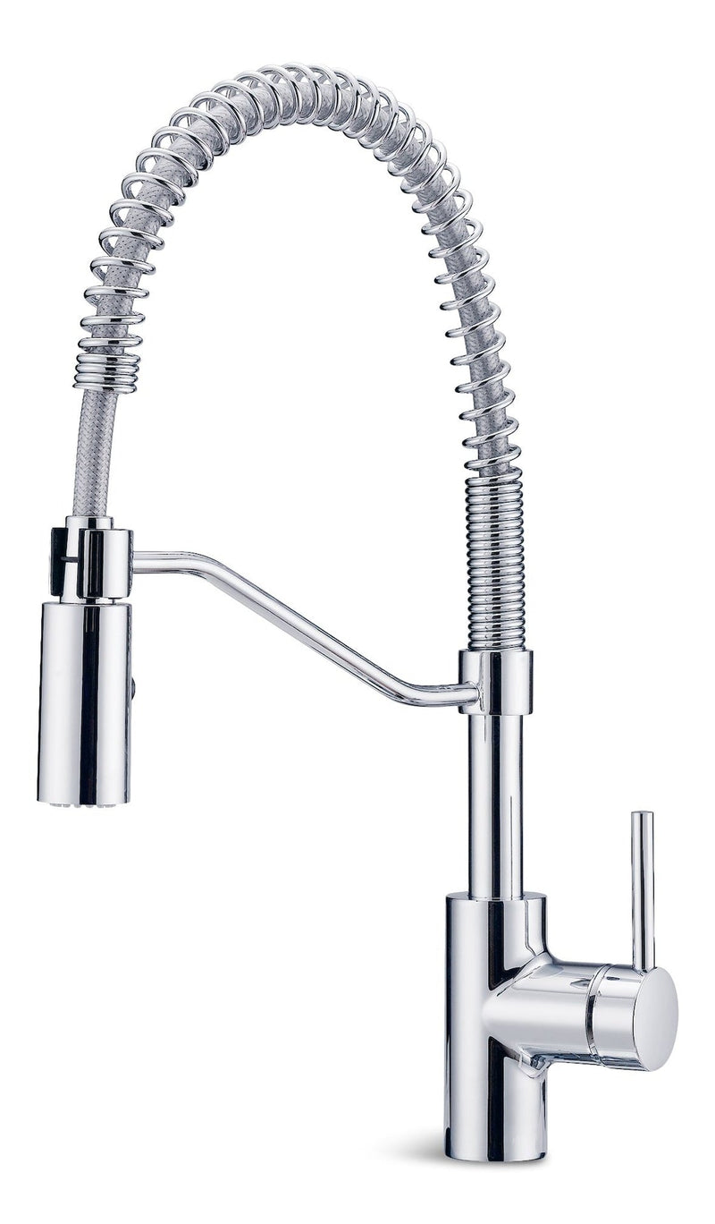 Danze Jasper Single-Handle Kitchen Faucet, Chrome E9