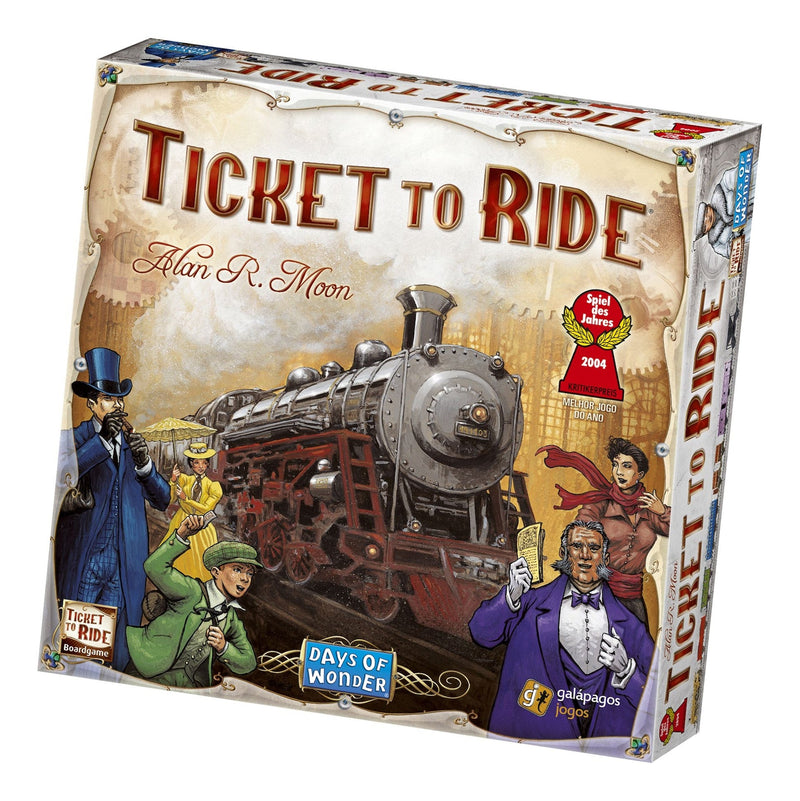 Days Of Wonder Ticket To Ride, Railway Train Adventure Family Board Game Set, Ages 7+ P2