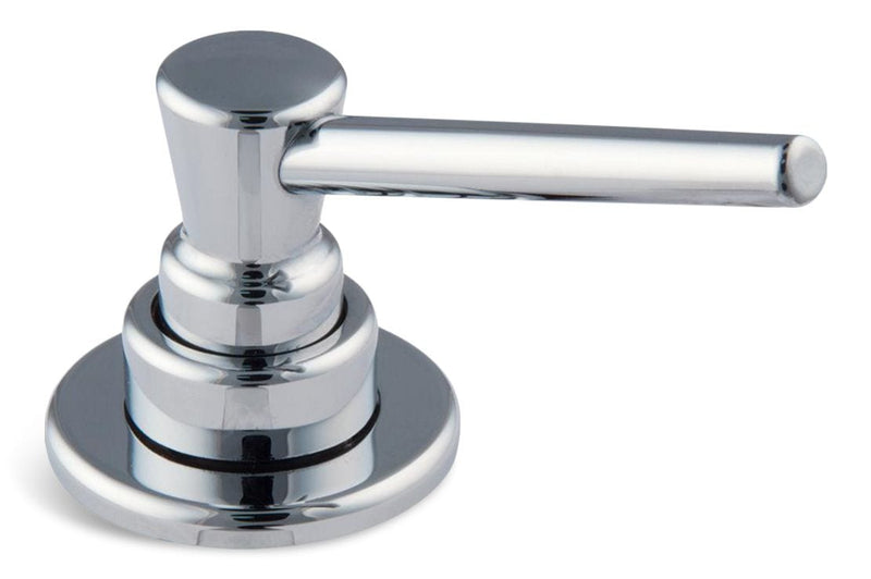 Delta Faucet Soap/Lotion Dispenser with Refill Funnel, Chrome U1