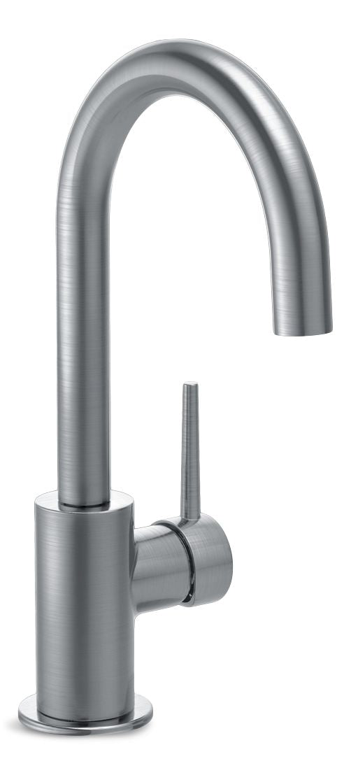 Delta Faucet Trinsic Single Handle Bar/Prep Kitchen Faucet, Arctic Stainless Steel T5