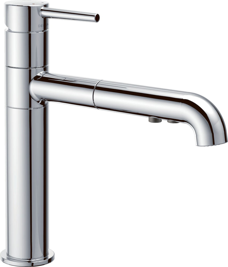 Delta Trinsic Pullout Kitchen Faucet with Diamond Seal Technology, Chrome Q5