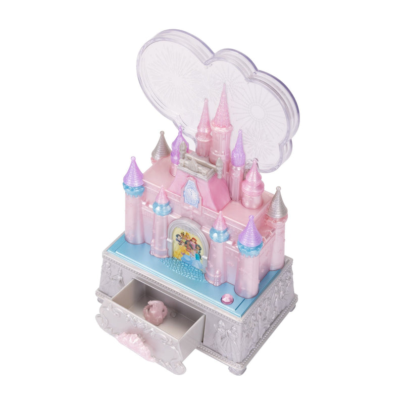 Disney Princess Wishes 100th Celebration Castle Musical Jewellery Box, Ages 3+ K9
