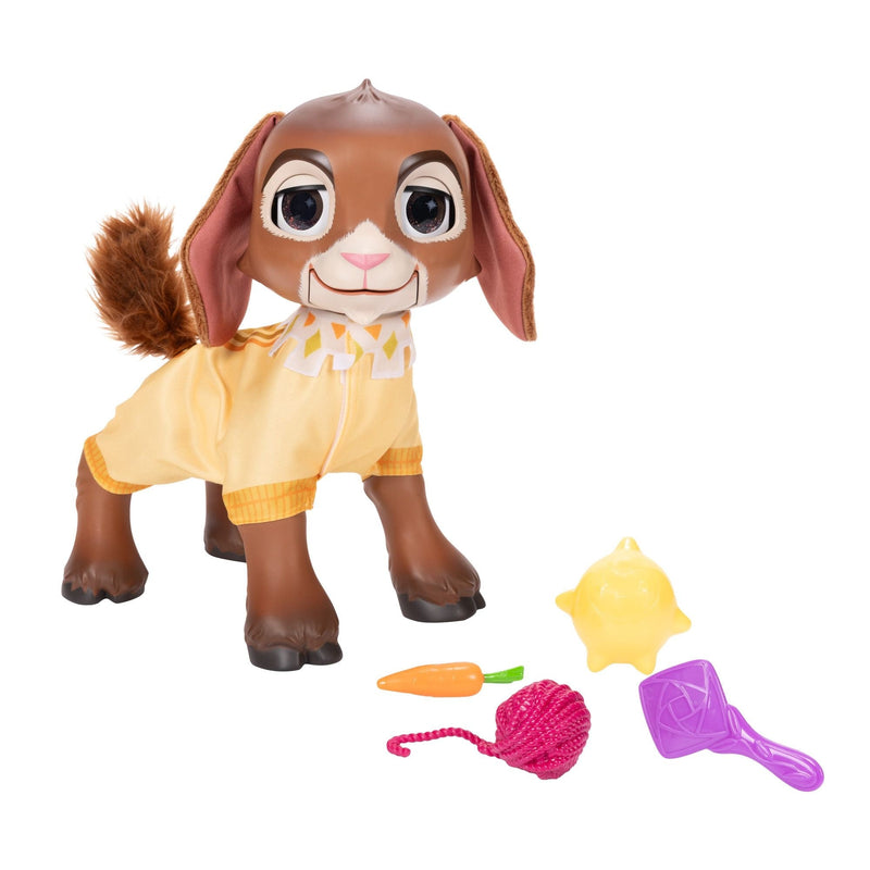 Disney Wish Magical Movable & Talking Valentino & Star Set with Sounds, Large Interactive 12-in Toy Figure for Kids, Ages 3+ O7