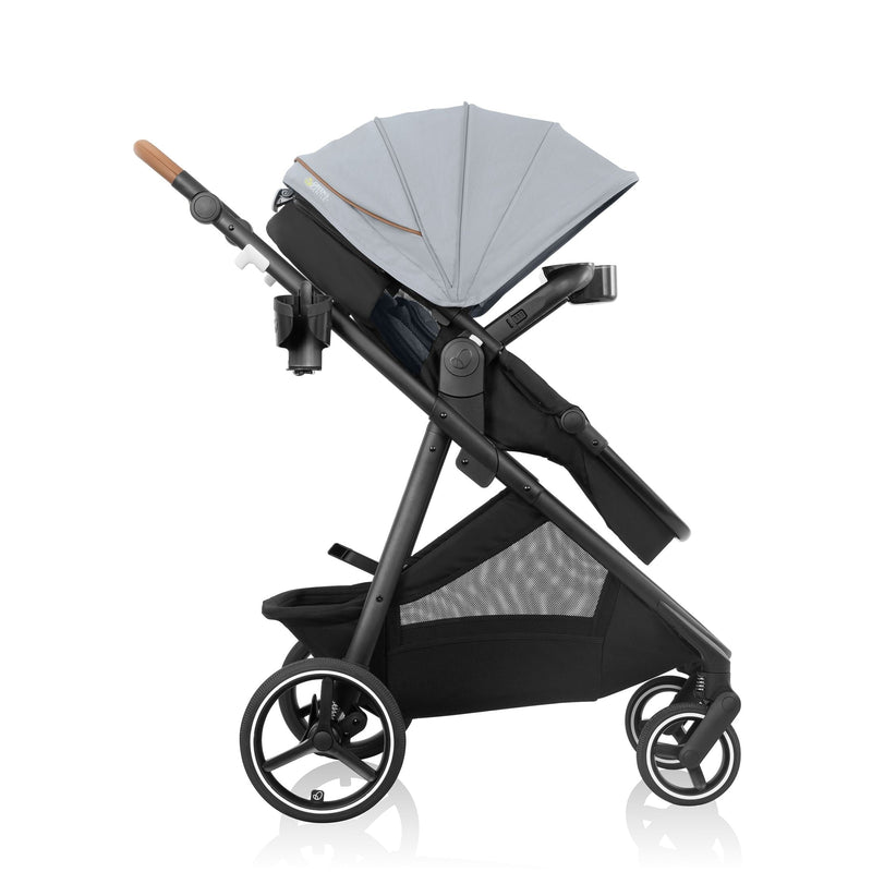Evenflo Shyft Intuiti+ Stroller withGreen and Gentle Grey I0