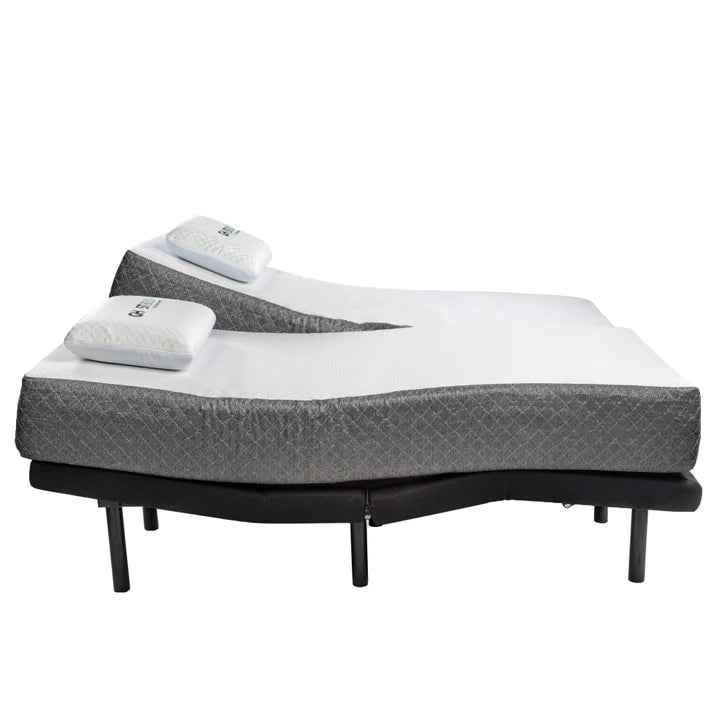 Ghostbed by Nature's Sleep 28 cm (11 in.) Gel Memory Foam Mattress with Adjustable Base Z9
