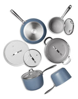 Heritage The Rock O Naturel Ceramic Non-Stick Cookset, 10-pc