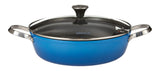 Heritage The Rock One-Pot Dutch Oven, Dishwasher & Oven Safe, Blue, 5qt