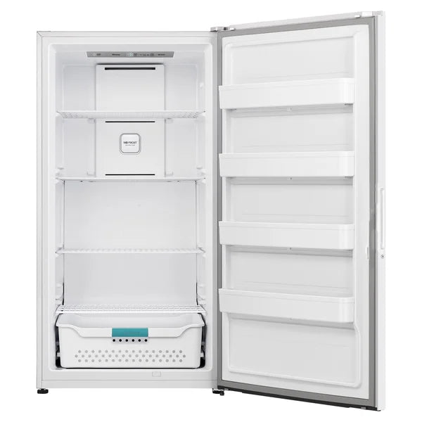Hisense 33 in. 17 cu. ft. White Garage Ready Convertible Upright Freezer or Fridge with Frost Free D2