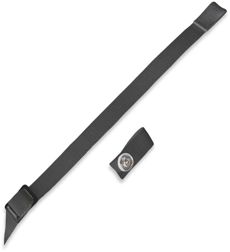 Hockey Helmet Standard Chin Strap Replacement, 15-in, Black or White C5